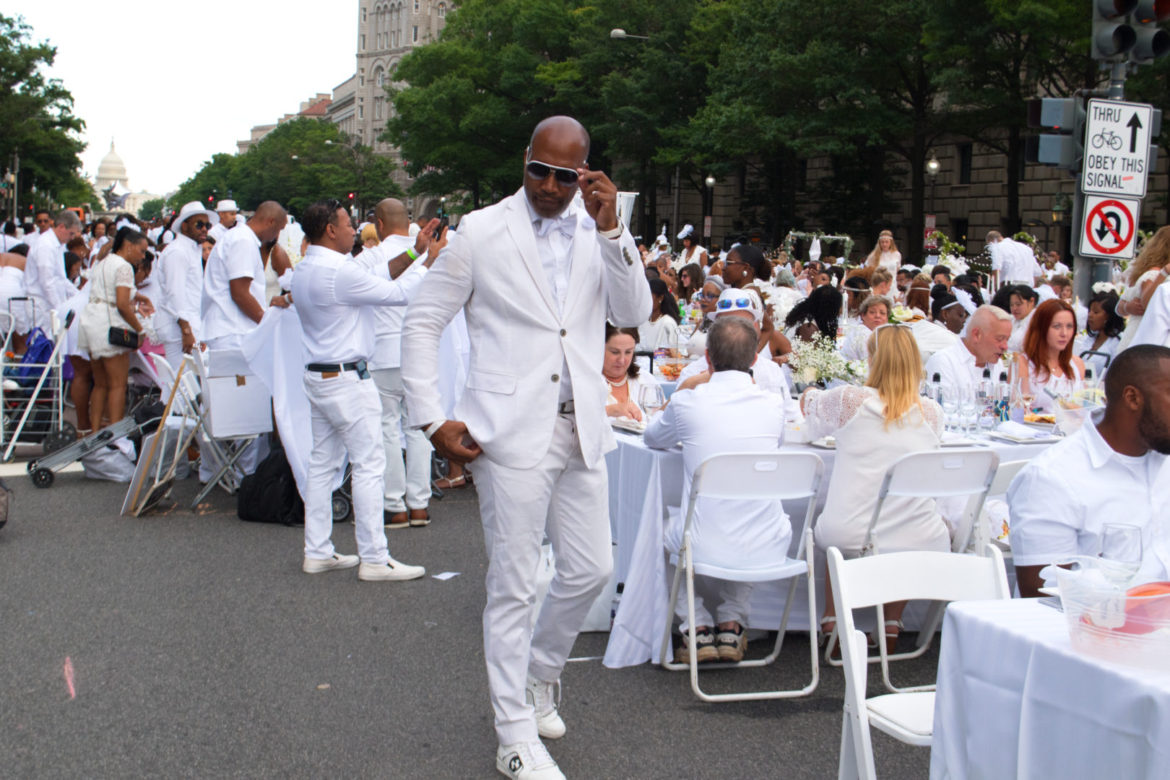 Reflections of Dîner en Blanc DC The DCFashion Fool